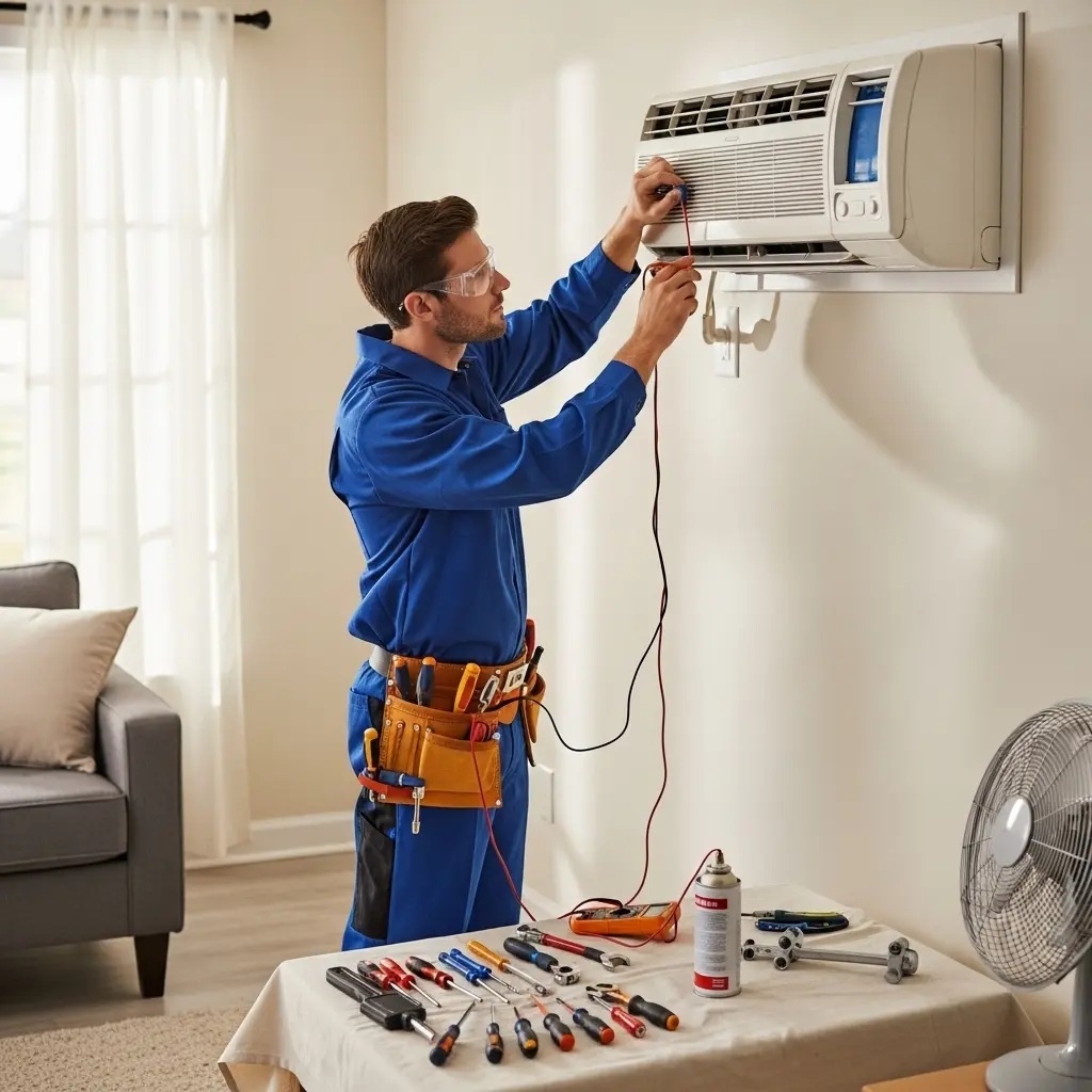 Yenimahalle Midea Midea klima gaz dolumu ve bakım – Enerji verimliliği artırıldı. - Teknik servis örneği